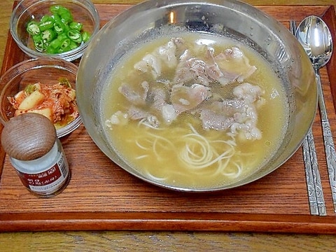 専門店の味☆「ソルロンタン」